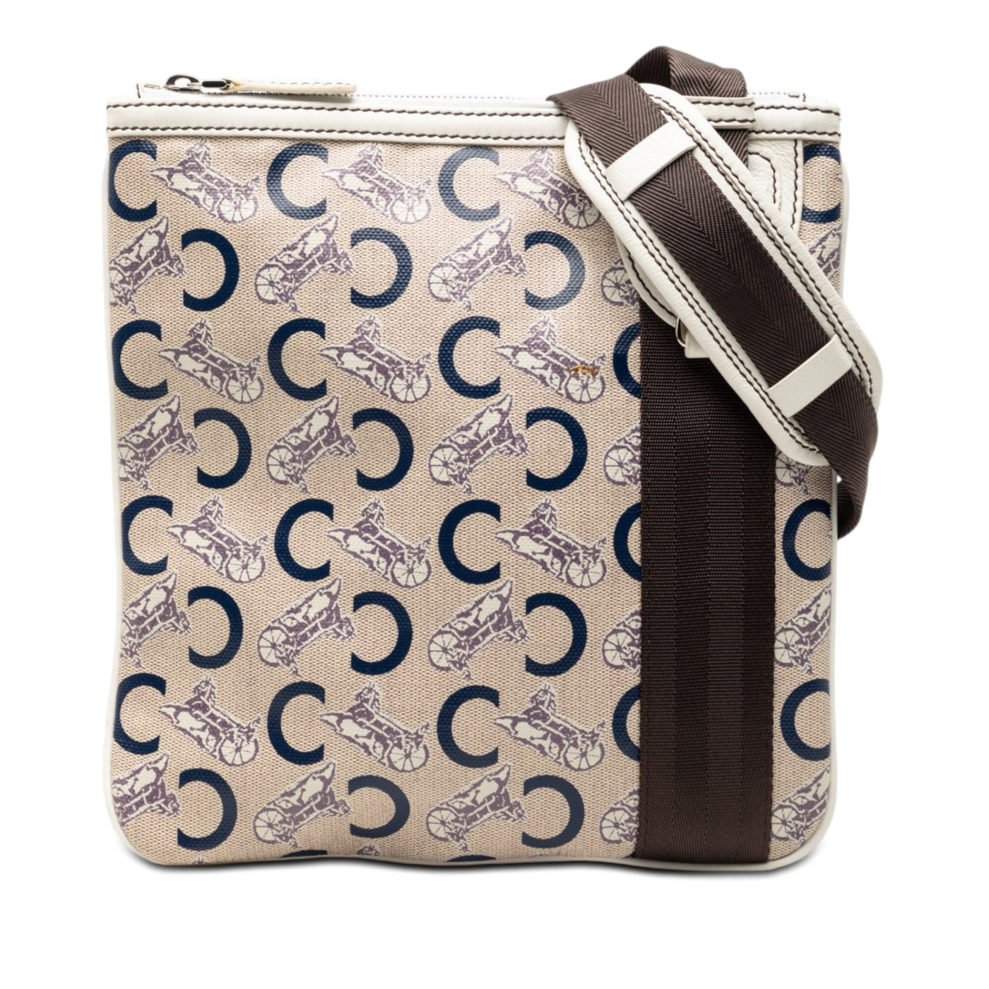 C Carriage Coated Canvas Crossbody - Image 1