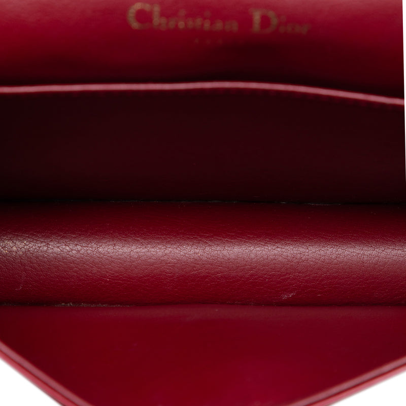 Patent Cannage Lady Dior Chain Convertible Clutch - Image 4