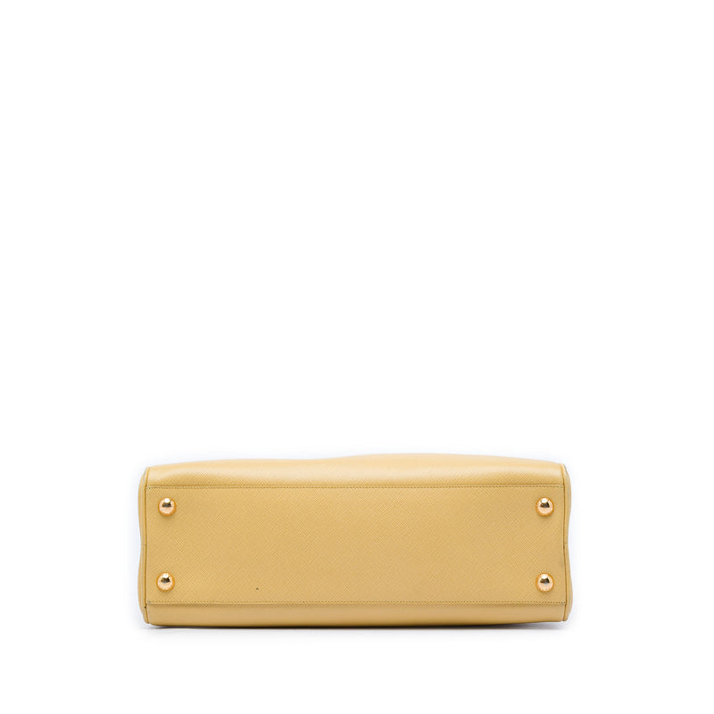 Saffiano Lux Pyramid Frame Handbag - Image 3