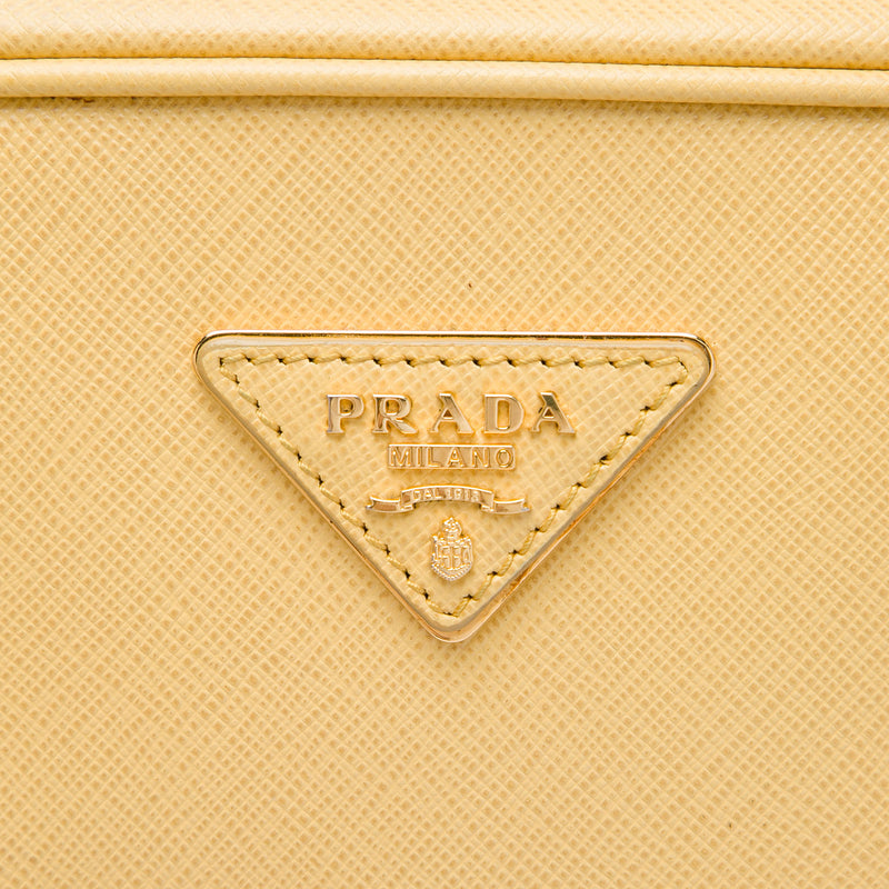 Saffiano Lux Pyramid Frame Handbag - Image 5