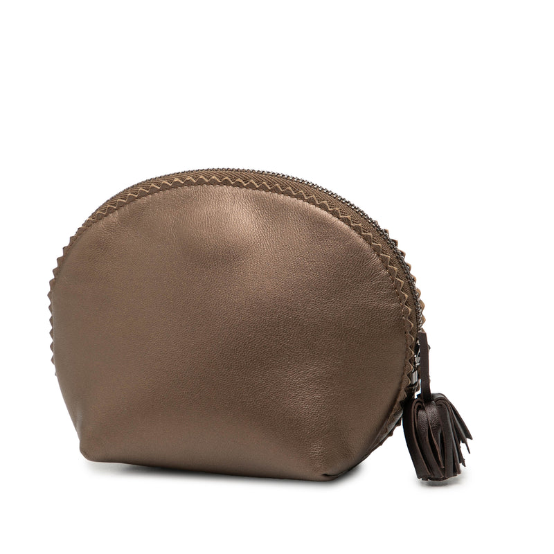 Leather Anagram Pouch - Image 2