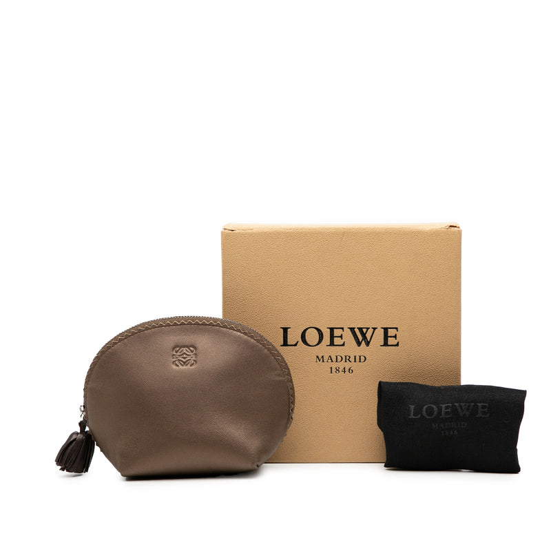 Leather Anagram Pouch - Image 8