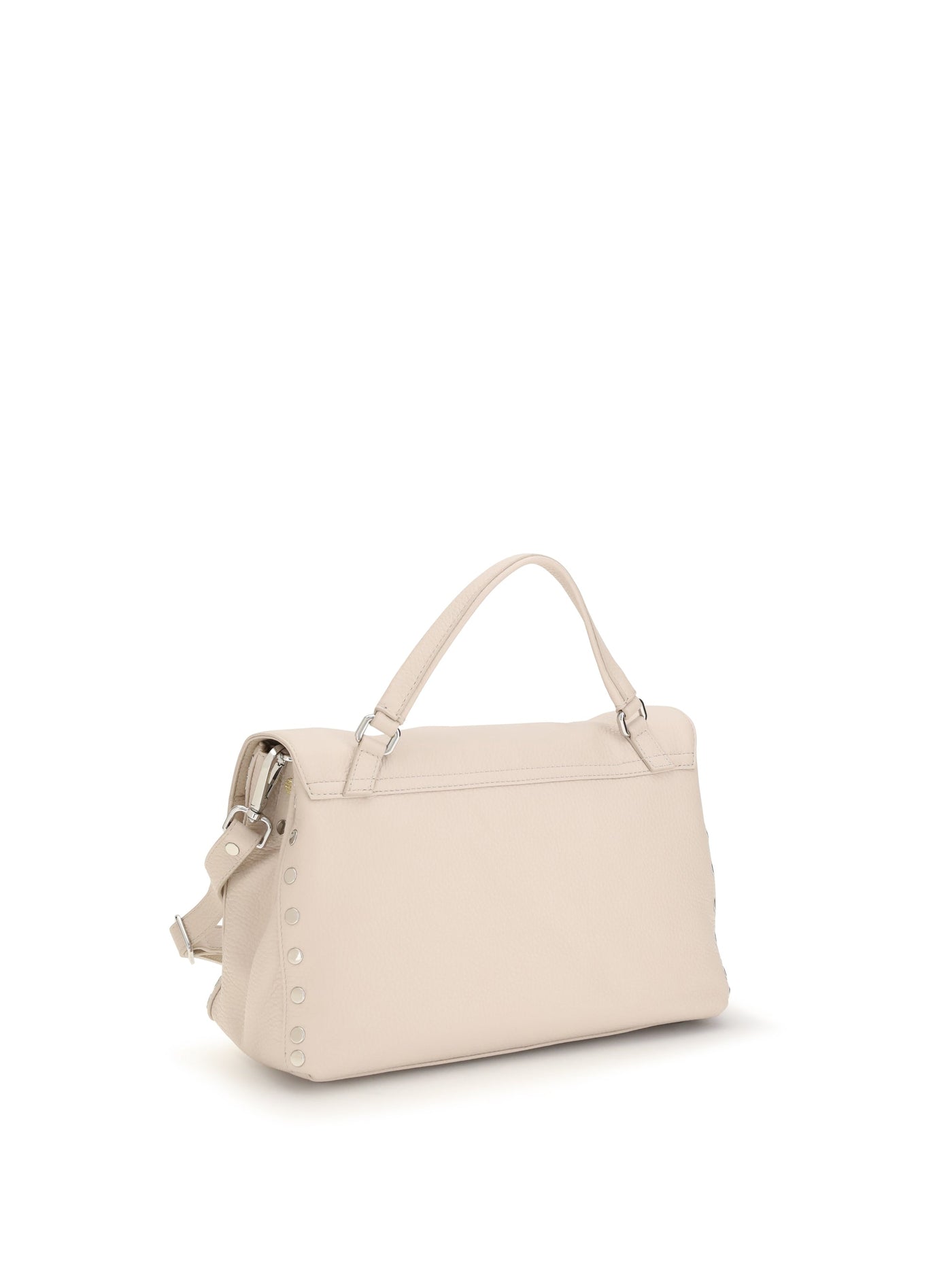 Zanellato Shoulder Bag — White Calf Leather (bos Taurus)