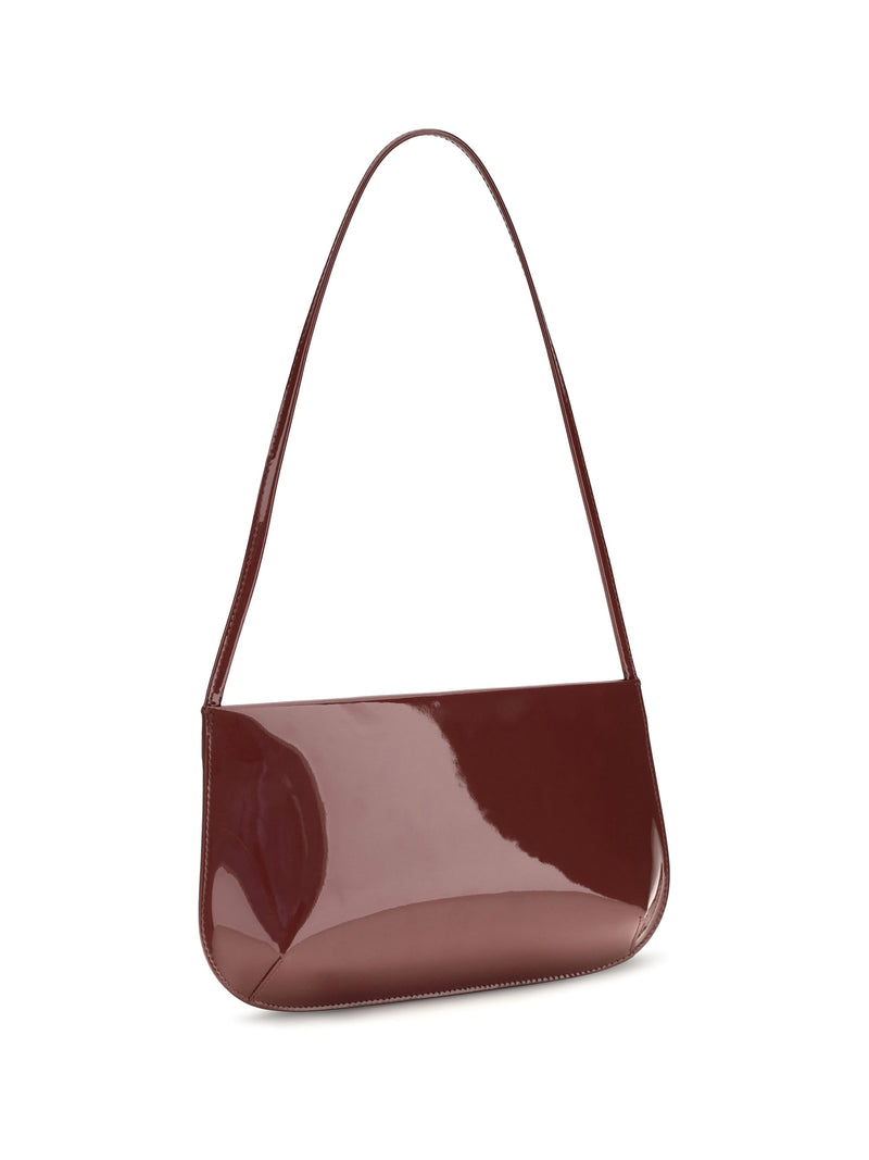 Fane Shoulder Bag — Burgundy Calf Leather Bos Taurus