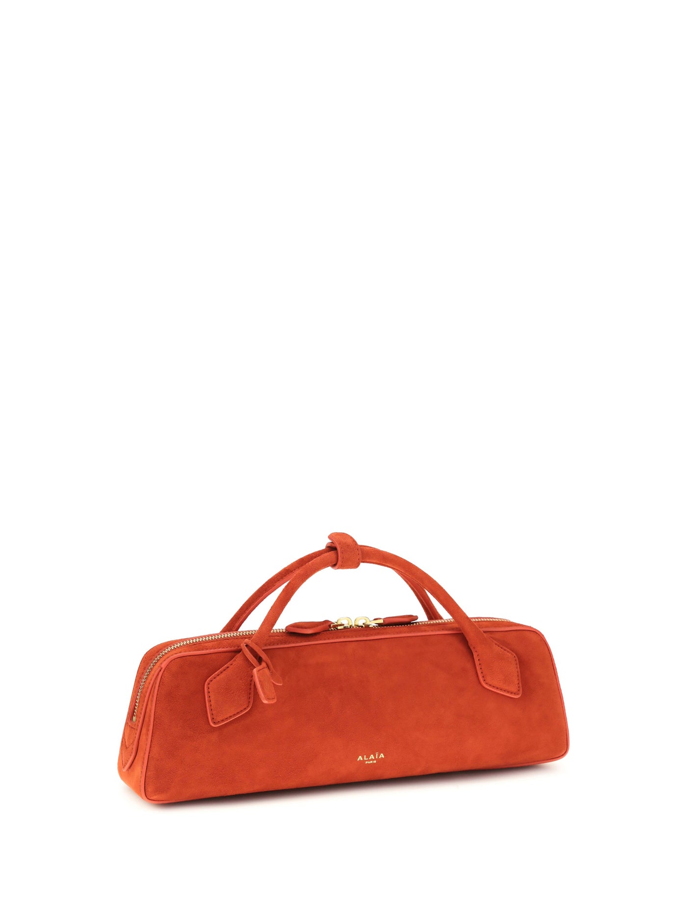 Alaïa Clutch — Orange Calf Leather (bos Taurus)