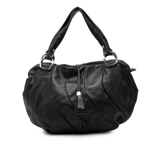 Calfskin Pleated Bittersweet Hobo - Image 1