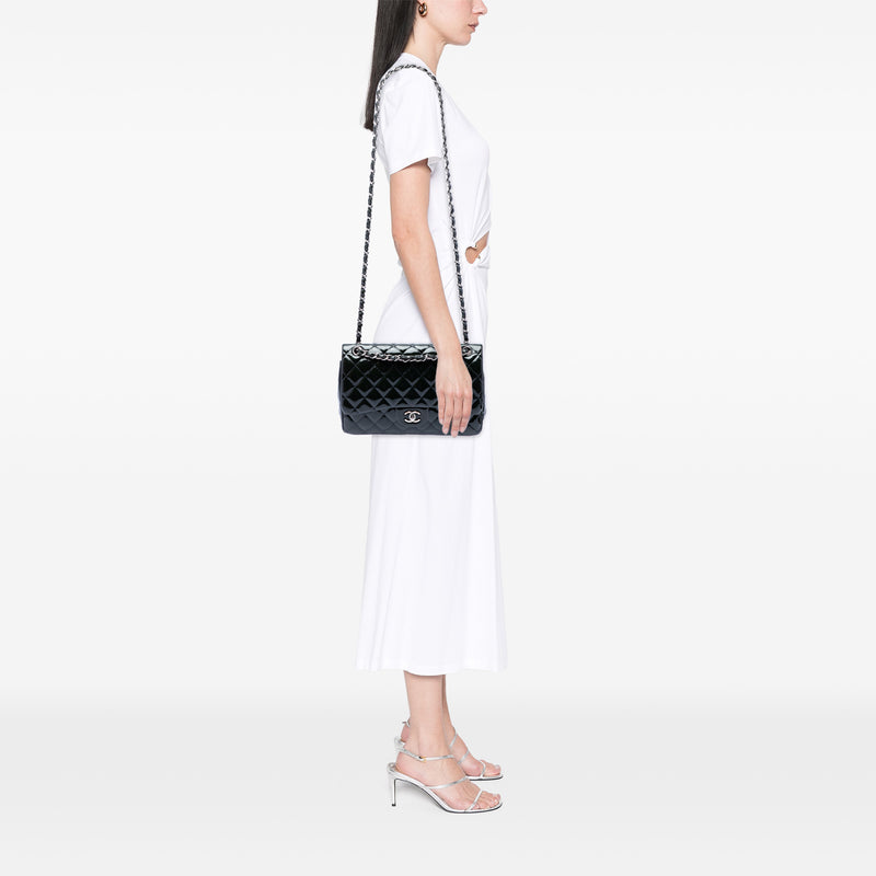 Jumbo Classic Patent Double Flap - Image 6