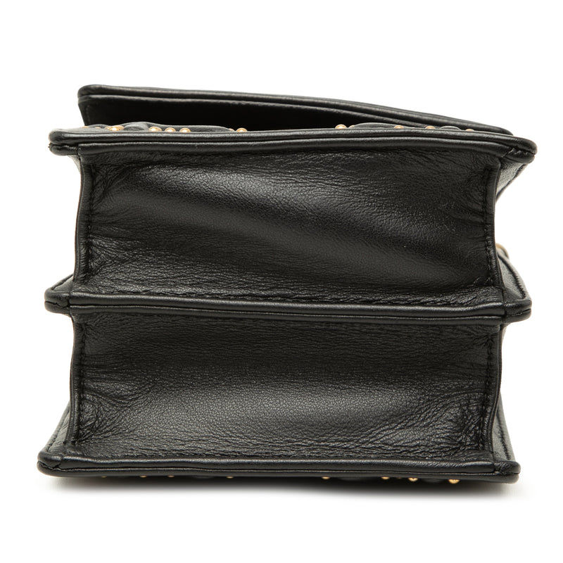 Studded Leather Vertical Diorama Crossbody - Image 3