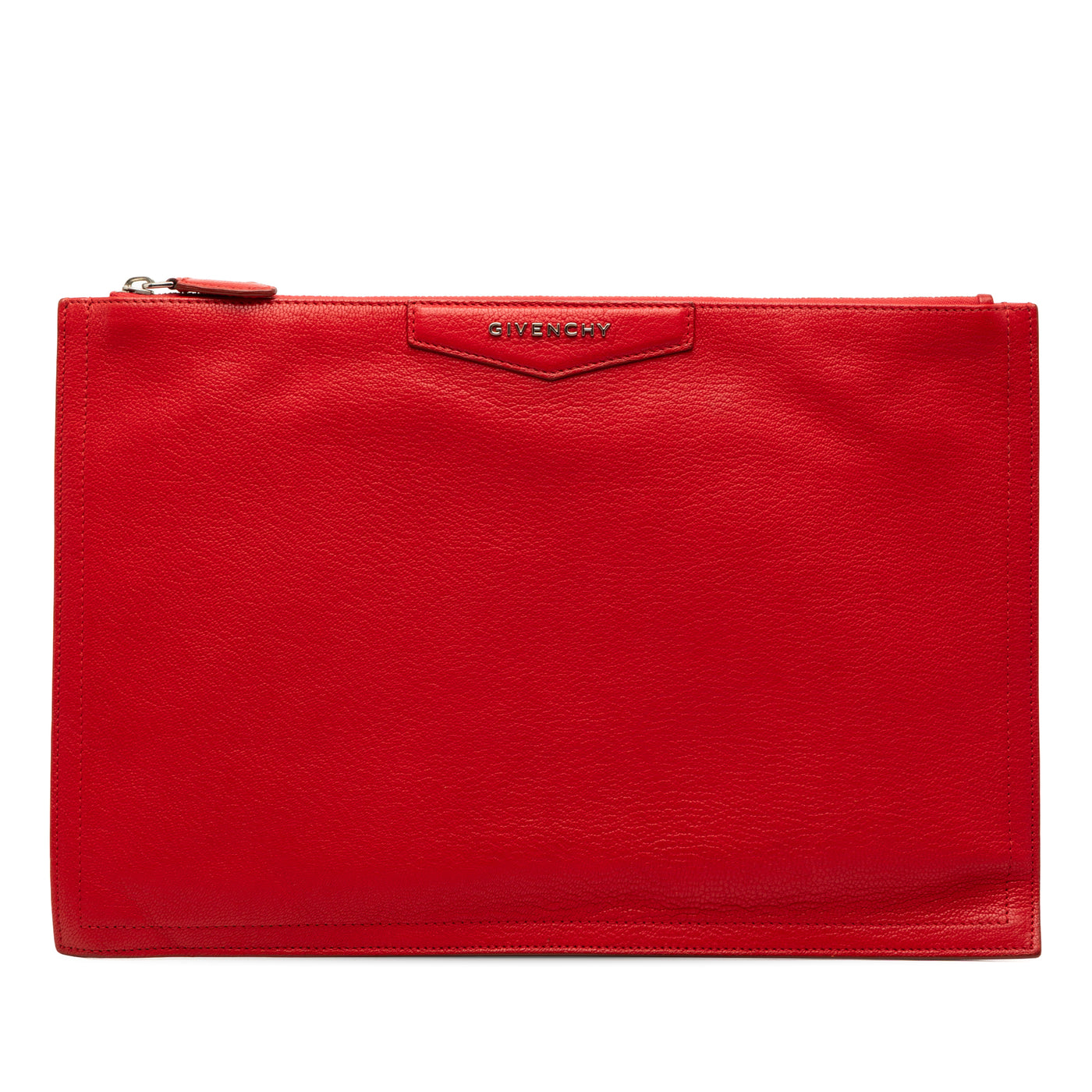 Medium Antigona Leather Clutch - Image 1