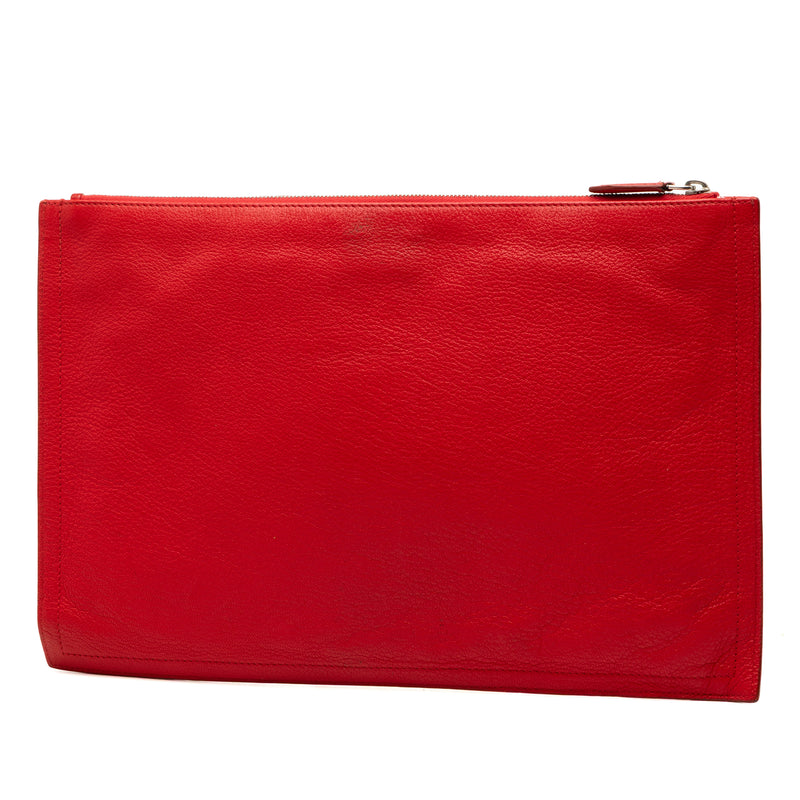 Medium Antigona Leather Clutch - Image 2