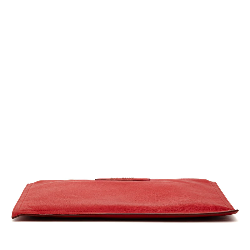 Medium Antigona Leather Clutch - Image 3