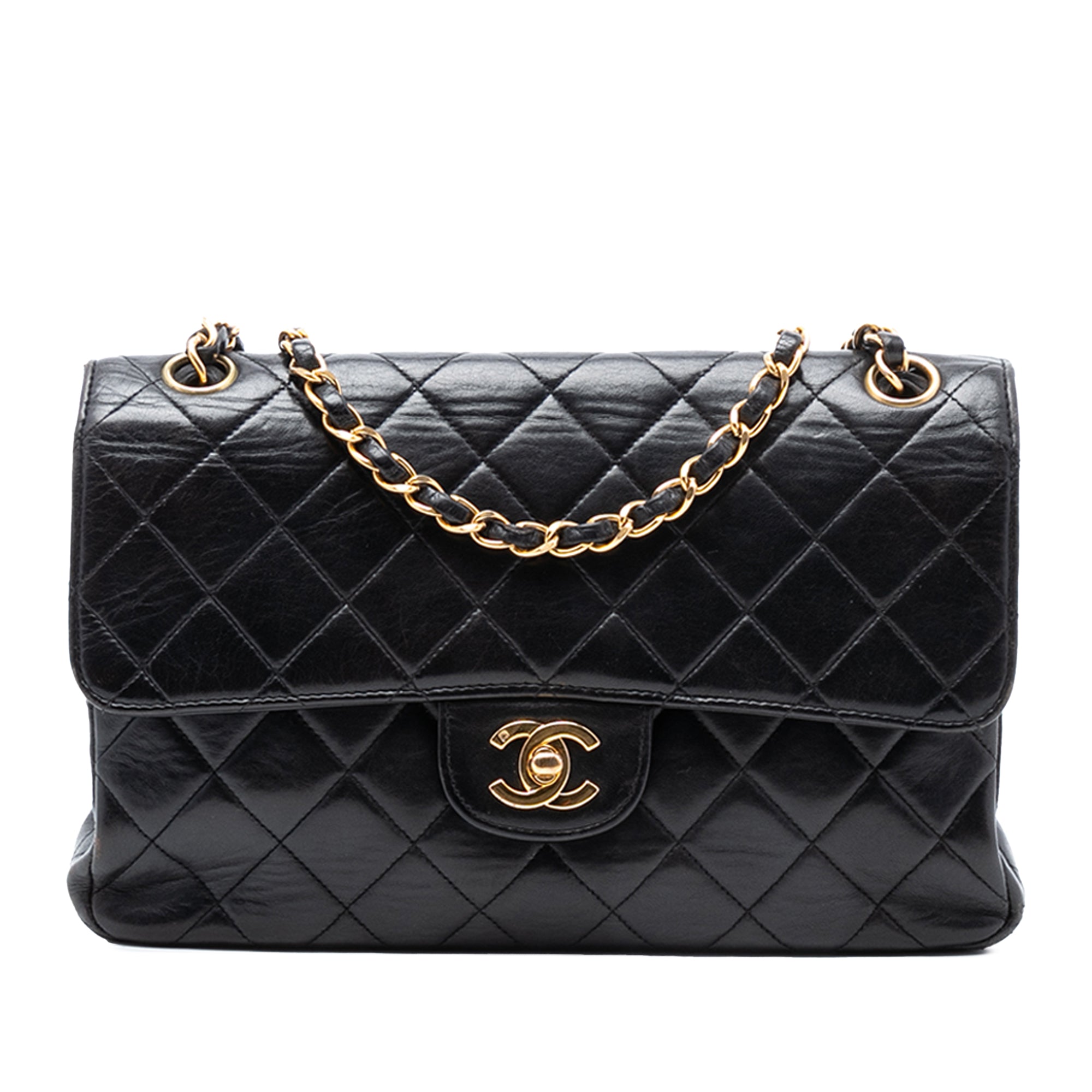Medium Quilted Lambskin Double Sided Flap - Image 1