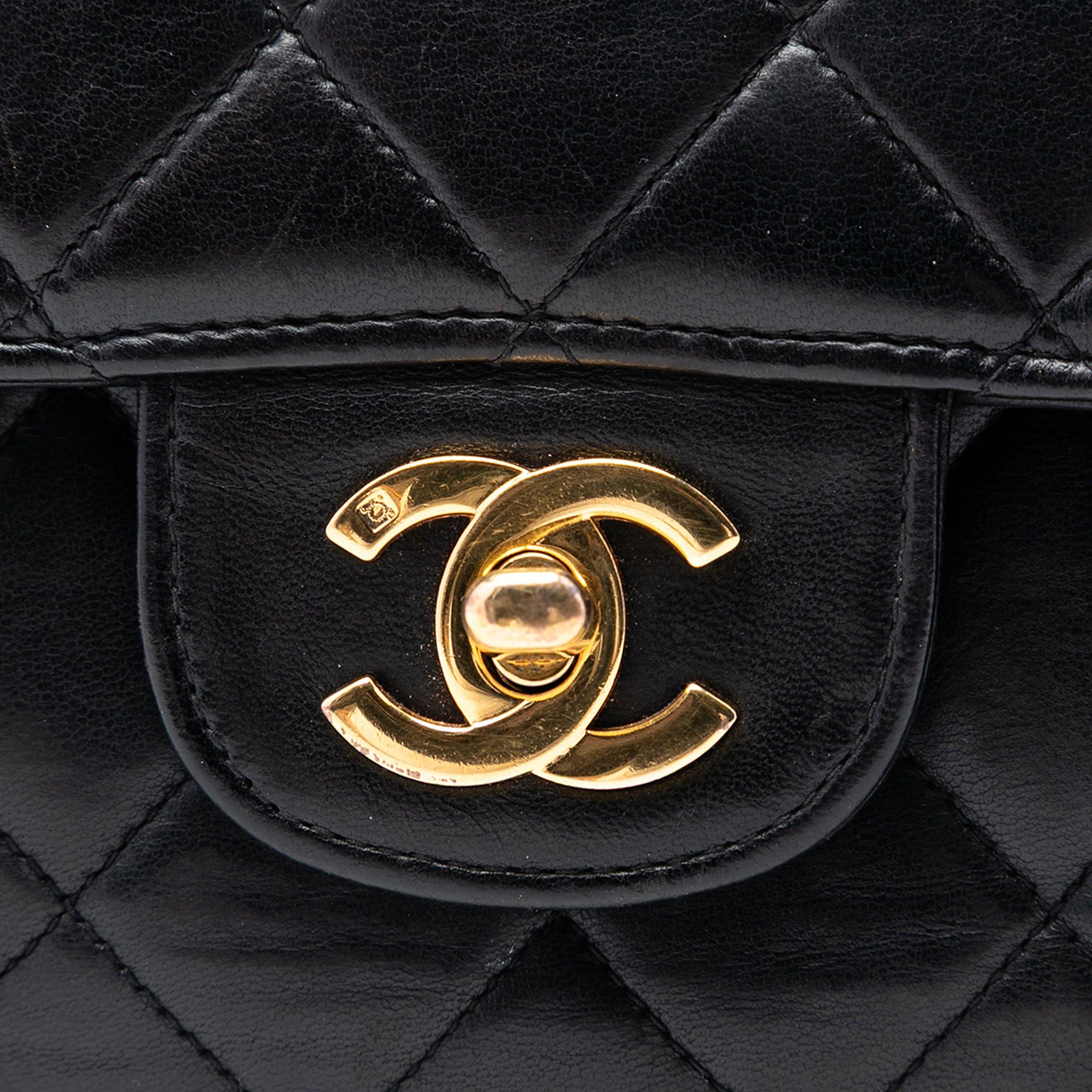 Medium Quilted Lambskin Double Sided Flap - Image 5