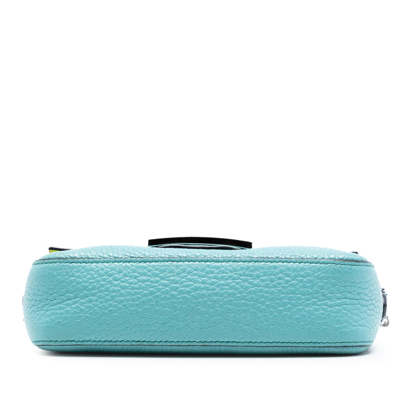 Mini Leather Baguette Satchel - Image 3