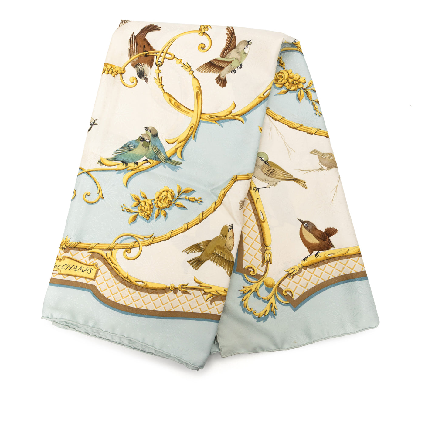 La Cle des Champs Silk Scarf 90 - Image 1