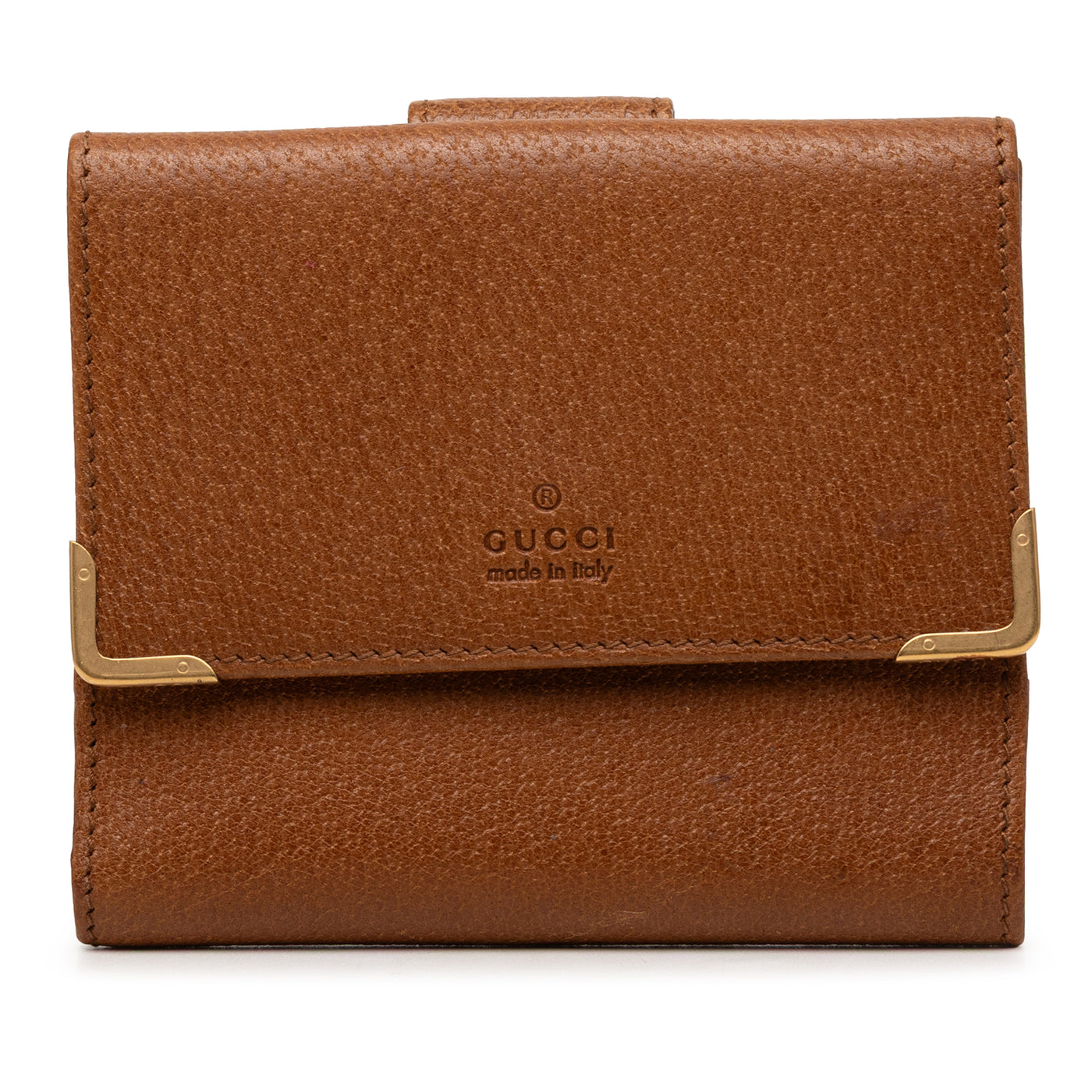 Calfskin French Flap Wallet - Image 1