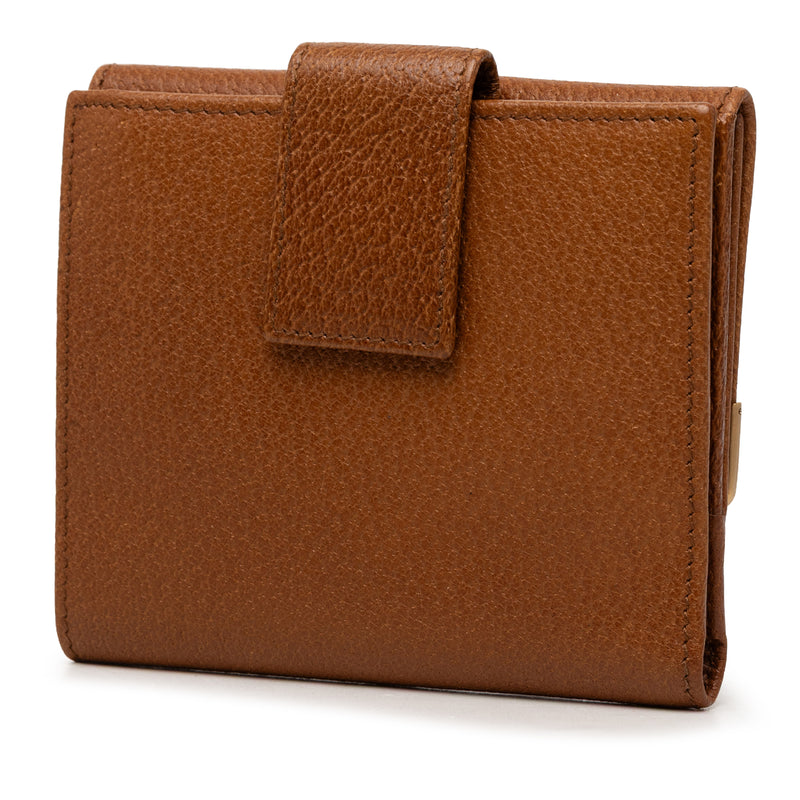 Calfskin French Flap Wallet - Image 2