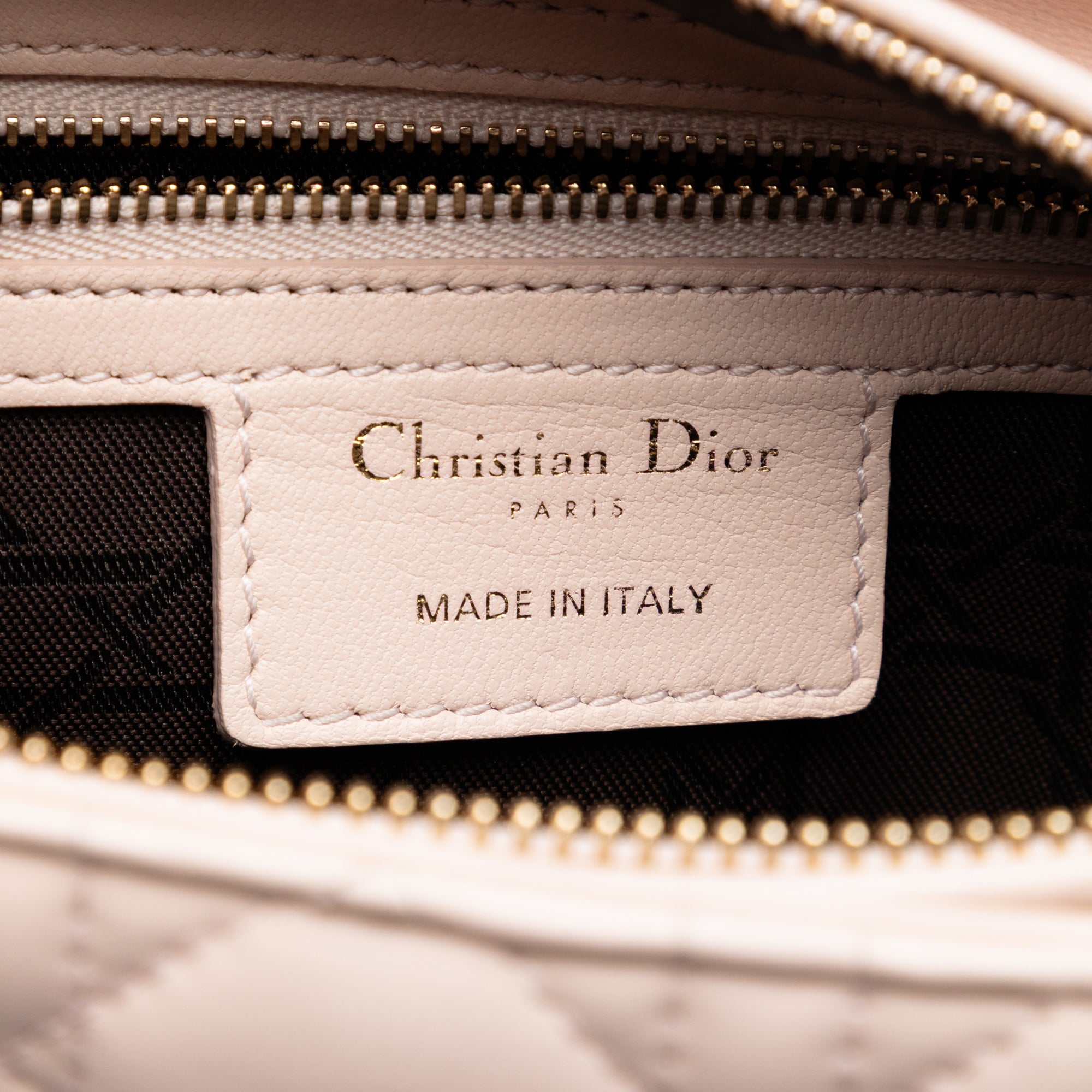 Medium Lambskin Cannage Lady Dior - Image 5