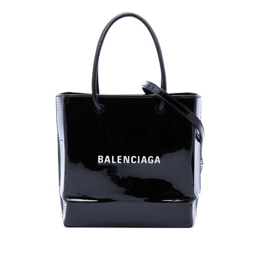 Patent Logo Shopping Tote XXS - Image 1