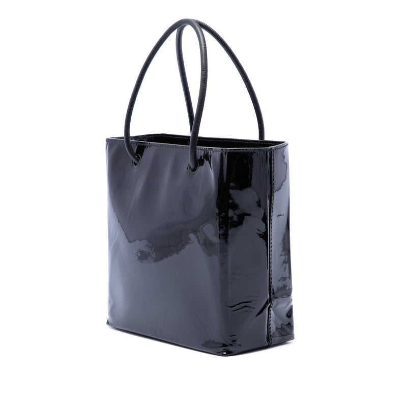 Patent Logo Shopping Tote XXS - Image 2