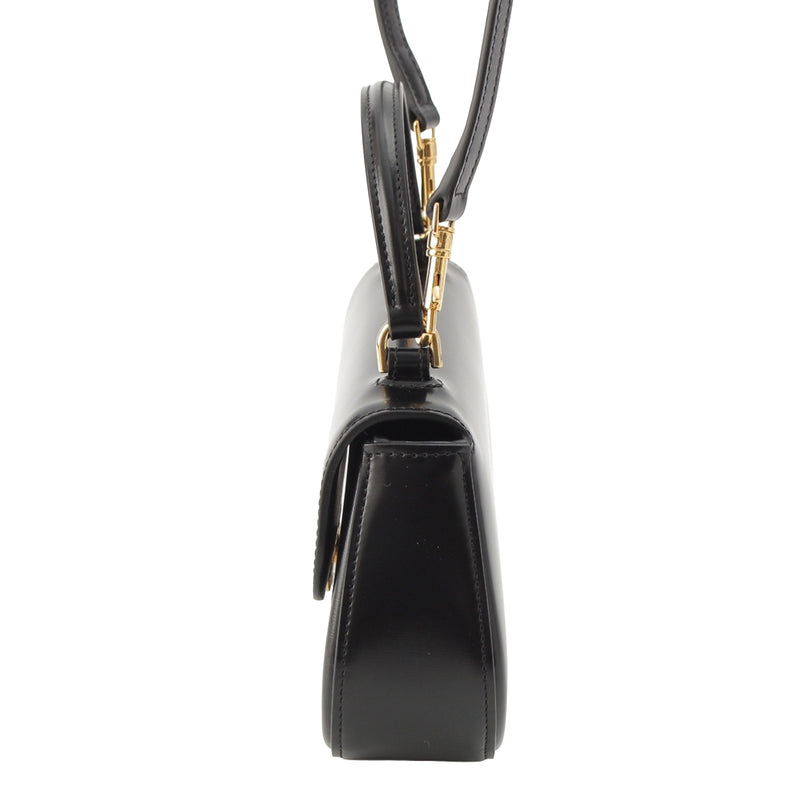 Teen Shiny Calfskin Triomphe Lola Top Handle Bag - Image 9