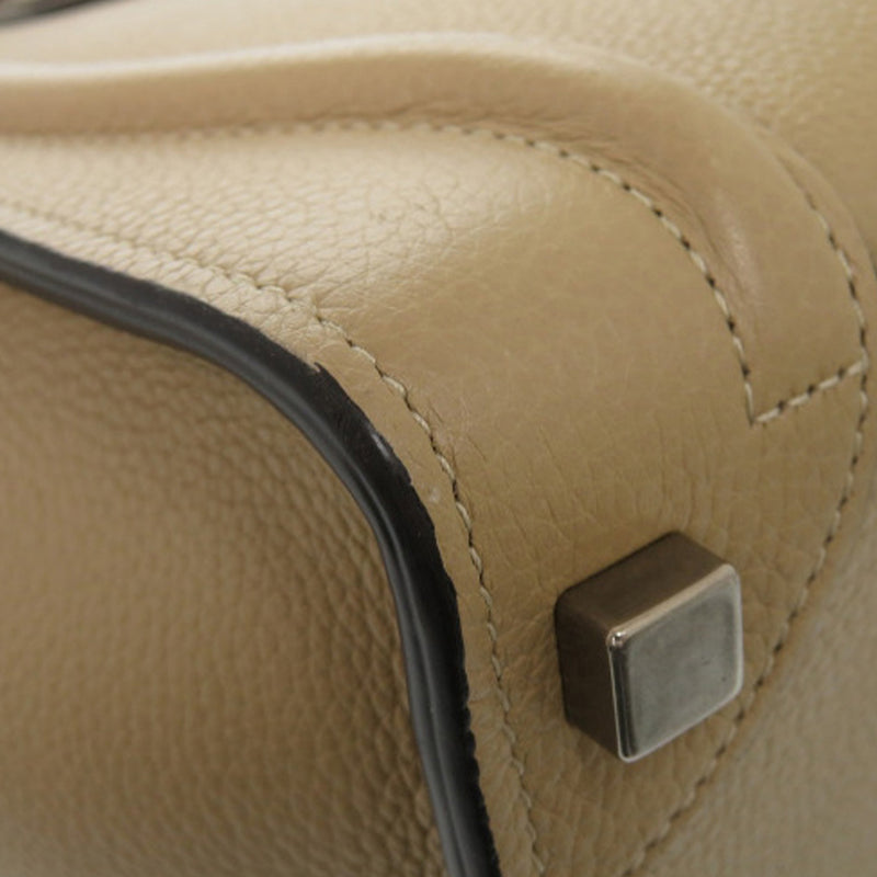 Micro Drummed Calfskin Luggage Tote - Image 11