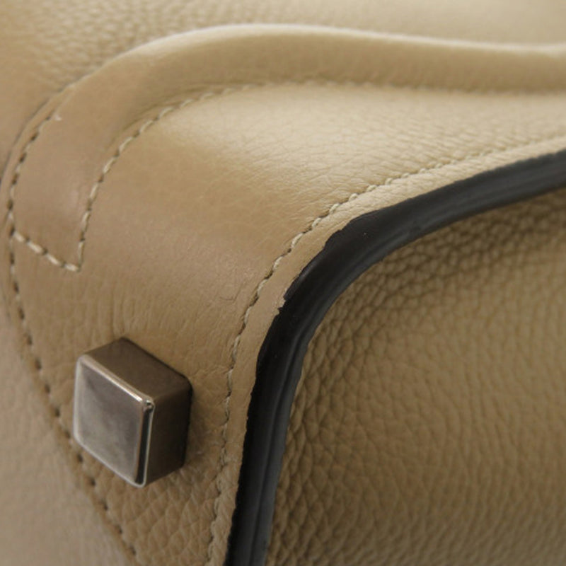Micro Drummed Calfskin Luggage Tote - Image 12