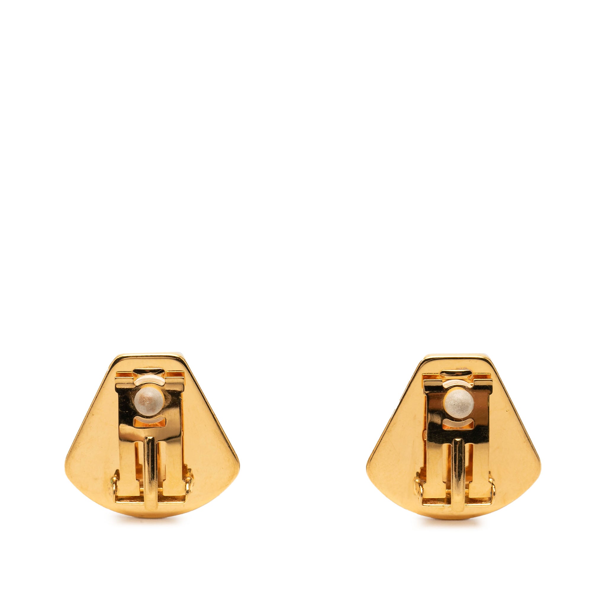 Enamel Cloisonne Clip On Earrings - Image 2