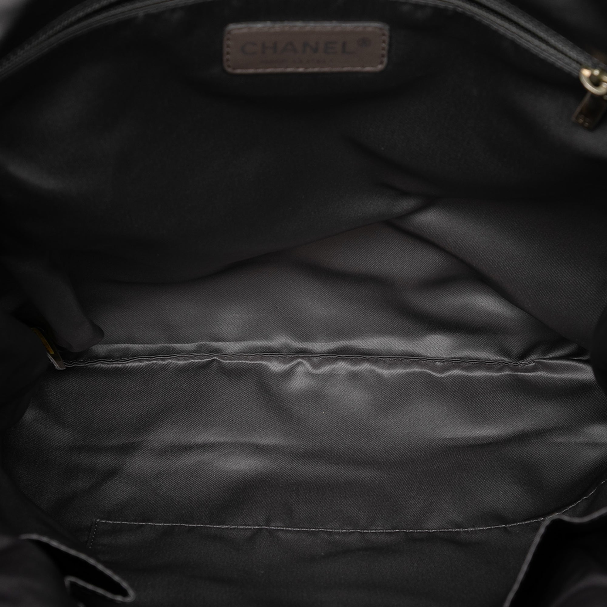 Perforated Crackled Metallic Calfskin Drill Tote - Image 4