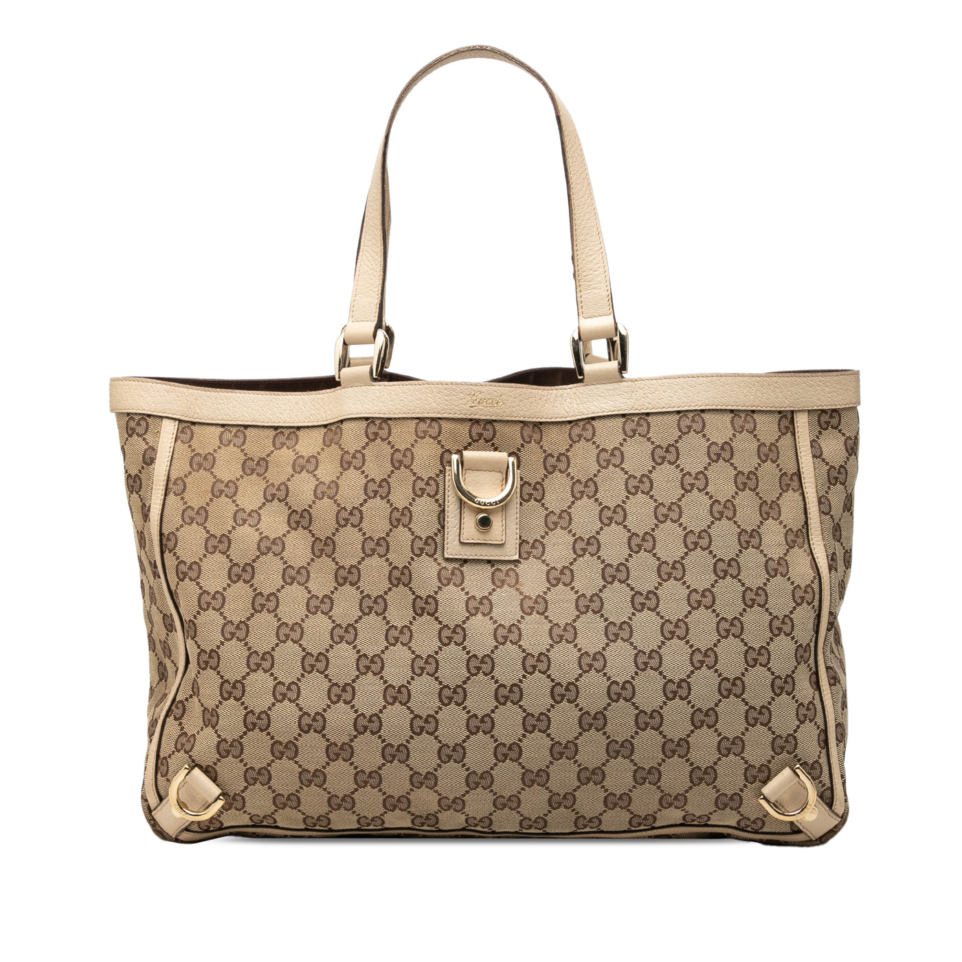 GG Canvas Abbey D Ring Tote - Image 1