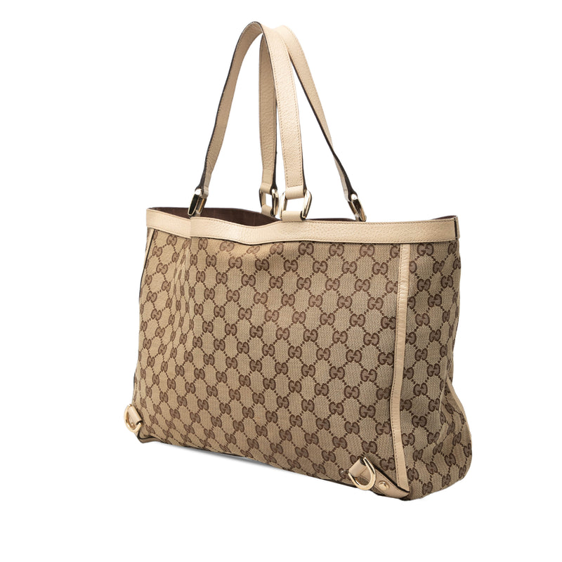 GG Canvas Abbey D Ring Tote - Image 2
