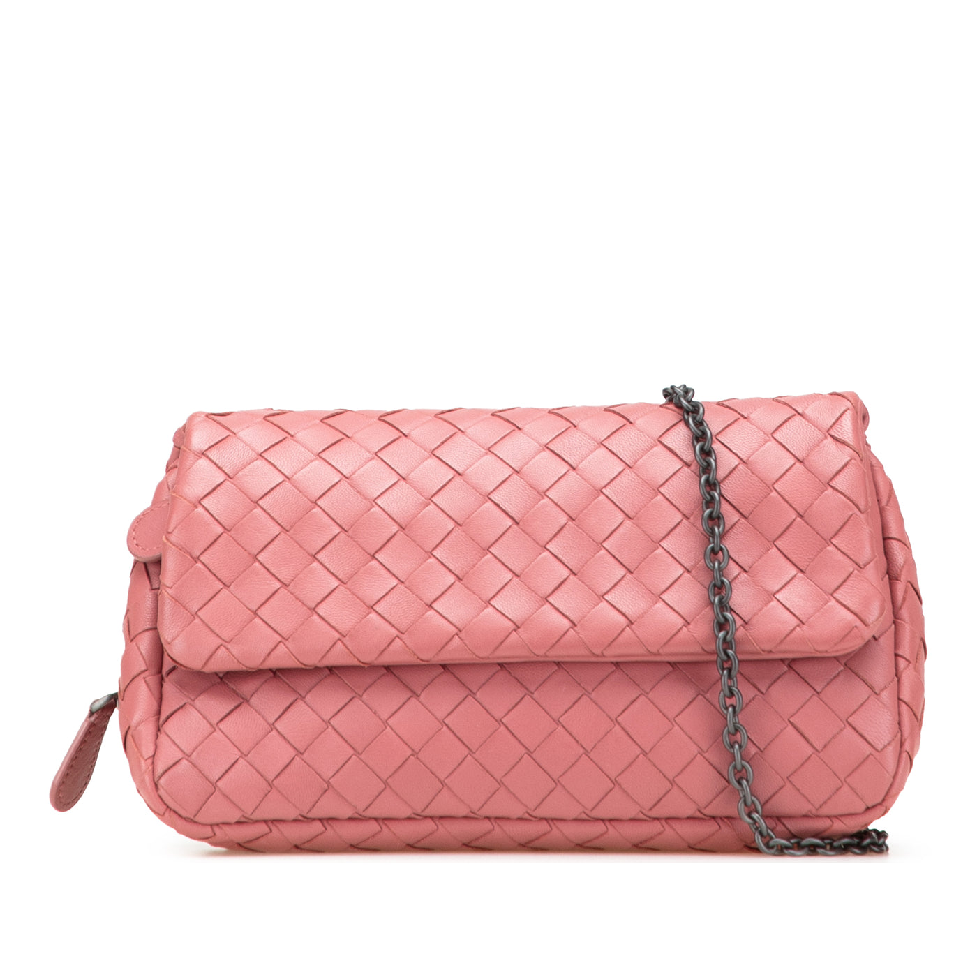 Mini Nappa Intrecciato Expandable Chain Crossbody - Image 1