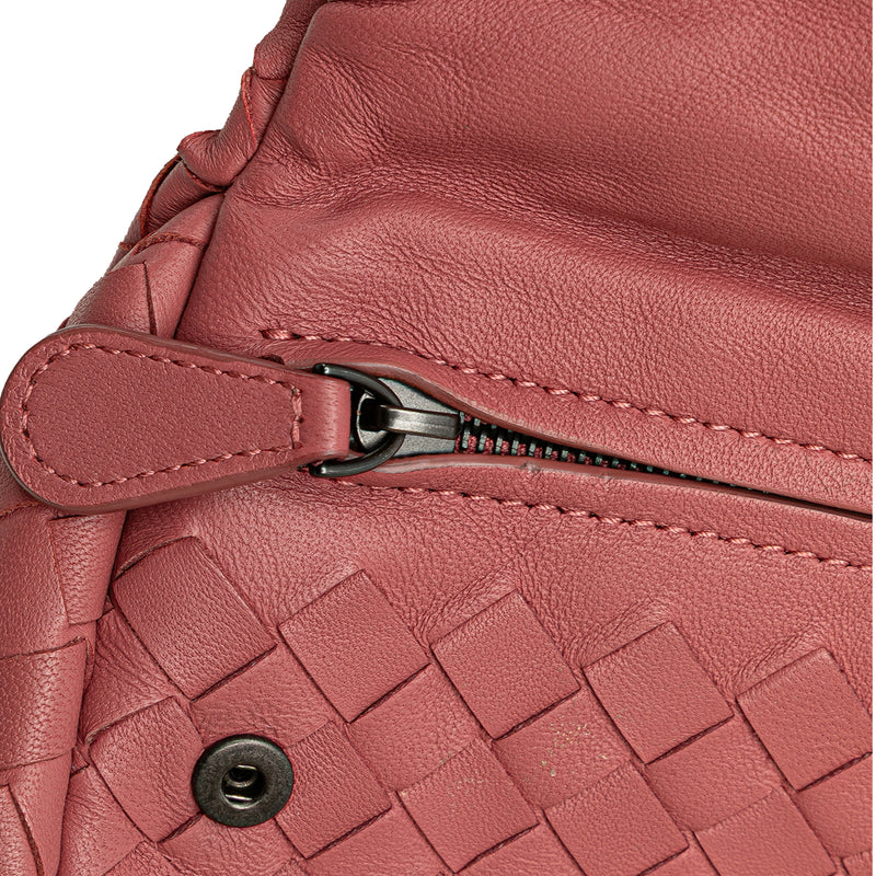 Mini Nappa Intrecciato Expandable Chain Crossbody - Image 7