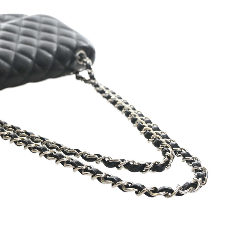 Jumbo Classic Caviar Double Flap - Image 13