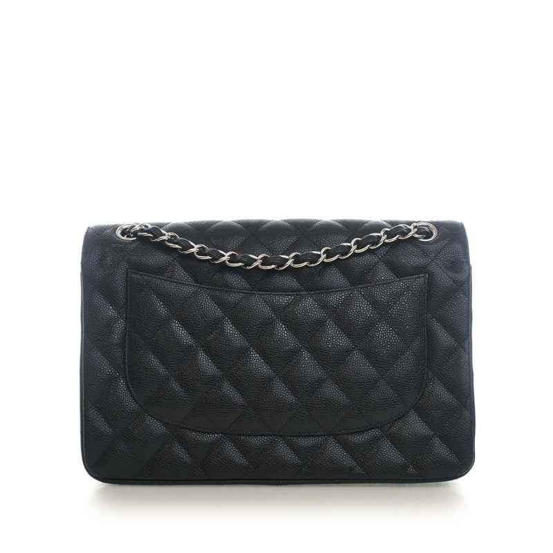 Jumbo Classic Caviar Double Flap - Image 4