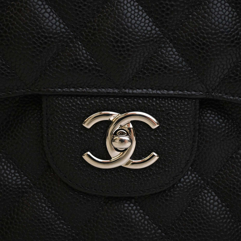 Jumbo Classic Caviar Double Flap - Image 8