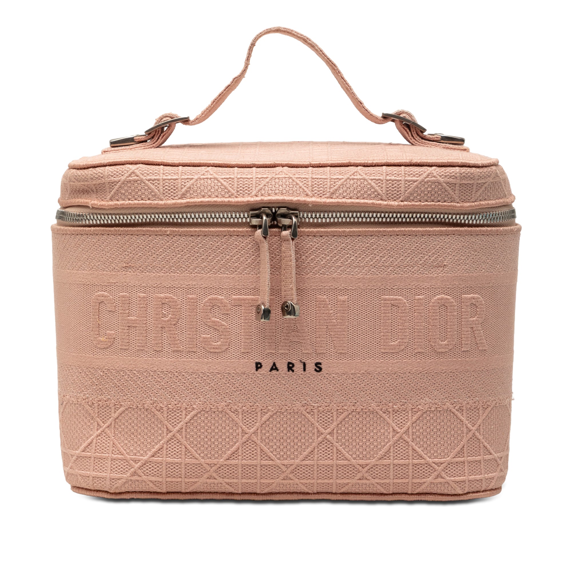 Diortravel Canvas Cannage D Lite Vanity Case - Image 1