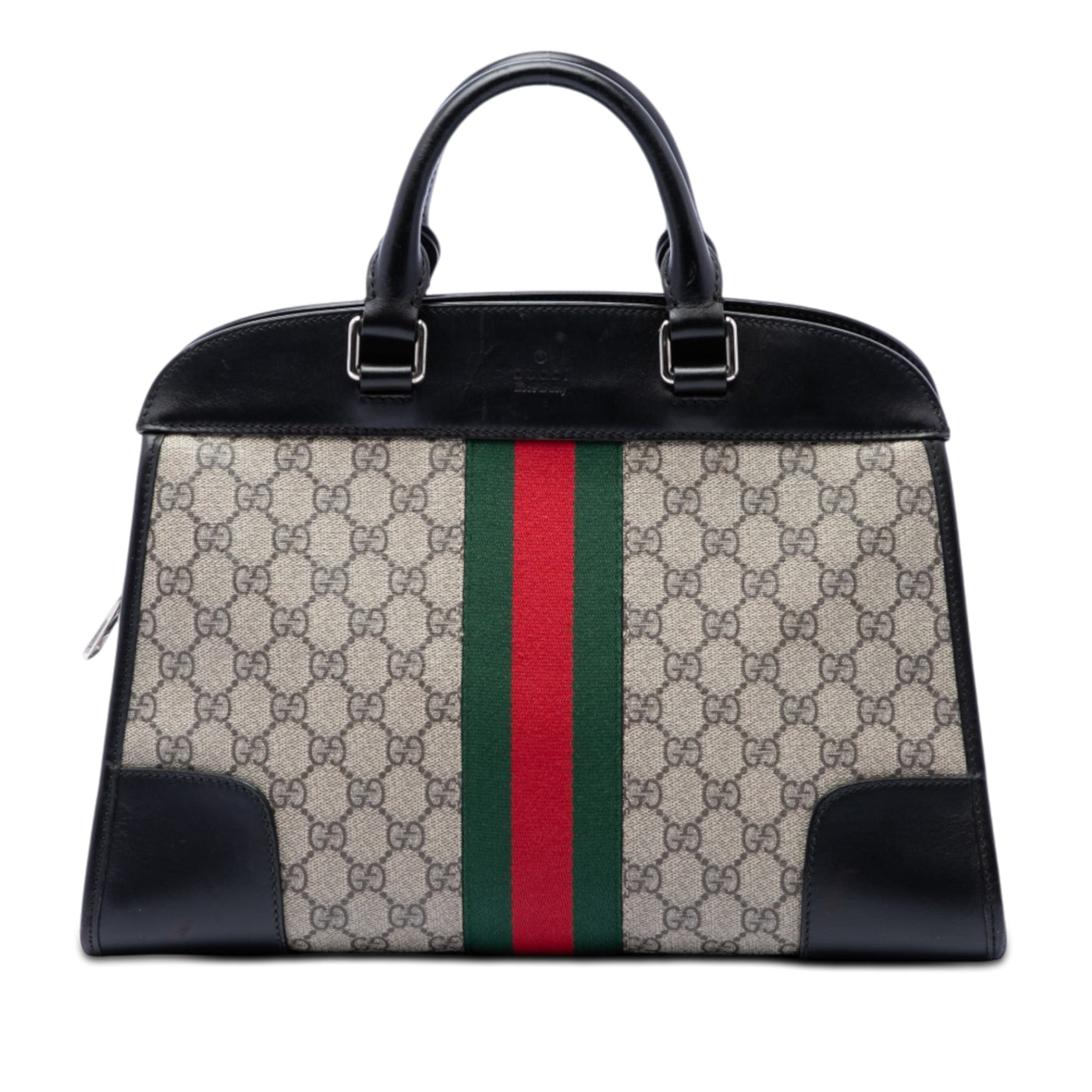 GG Supreme Web Dome Top Handle Bag - Image 1