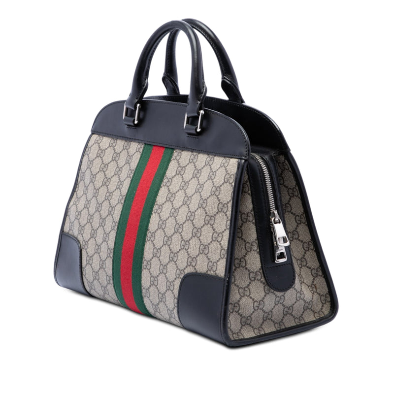 GG Supreme Web Dome Top Handle Bag - Image 2