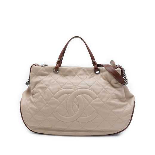 Quilted Lambskin Country Chic Satchel - Image 1