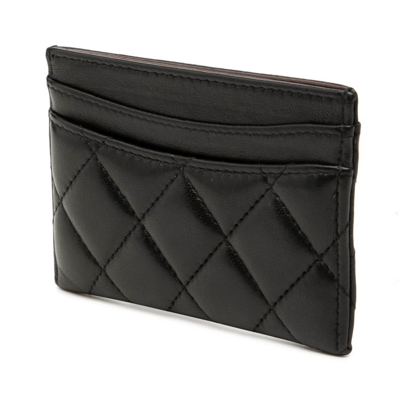 CC Quilted Lambskin Card Holder - Image 2