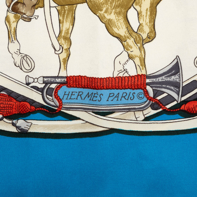 Marine et Cavalerie Silk Scarf 90 - Image 4