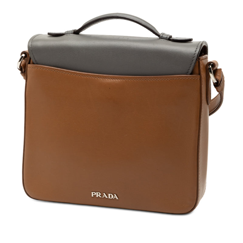 Bicolor City Calf Satchel - Image 2