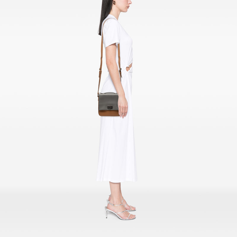 Bicolor City Calf Satchel - Image 8