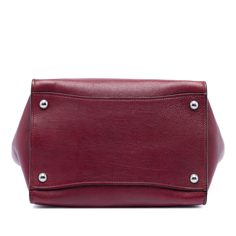 Glace Calf Twin Pocket Satchel - Image 3