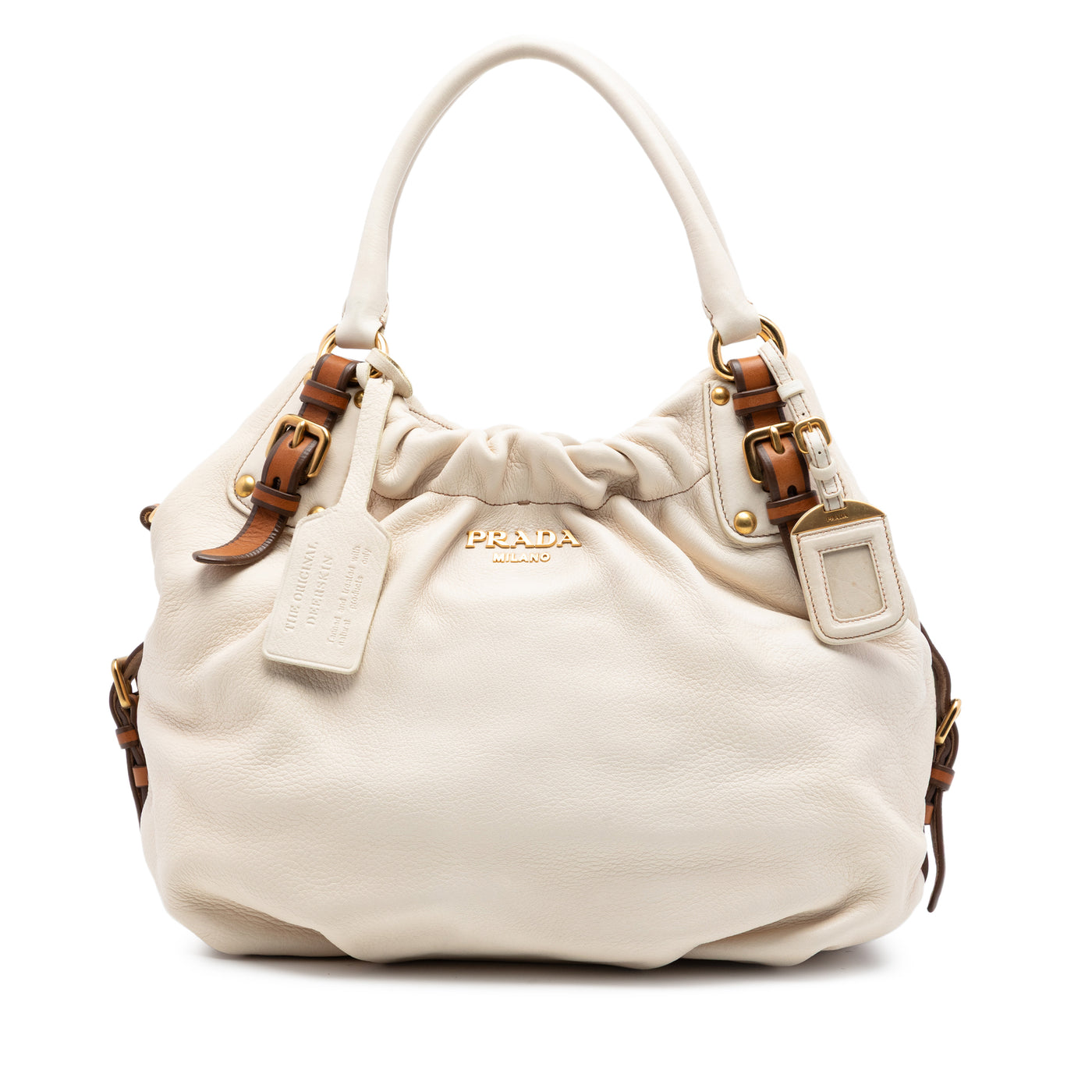 Cervo Deerskin Antik Shoulder Bag - Image 1