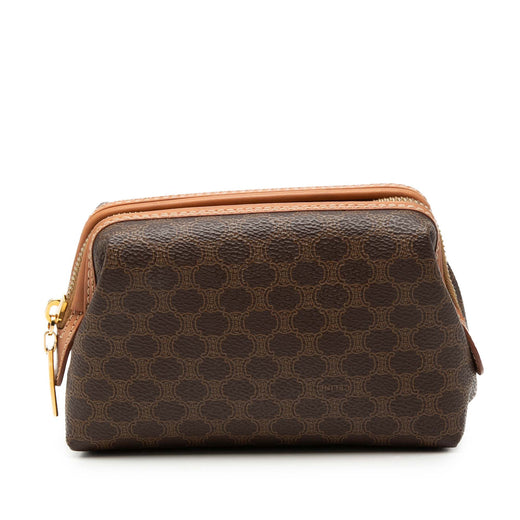 Macadam Coated Canvas Pouch - Image 1