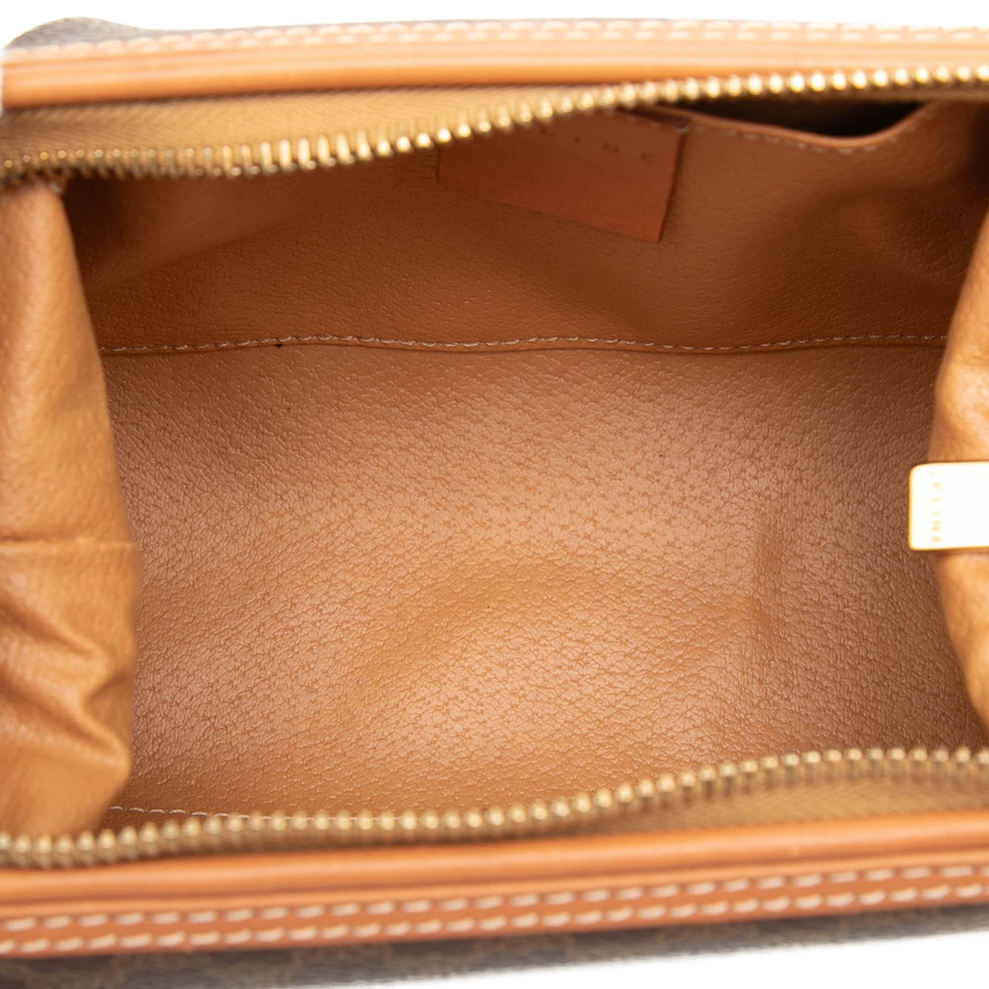 Macadam Coated Canvas Pouch - Image 4