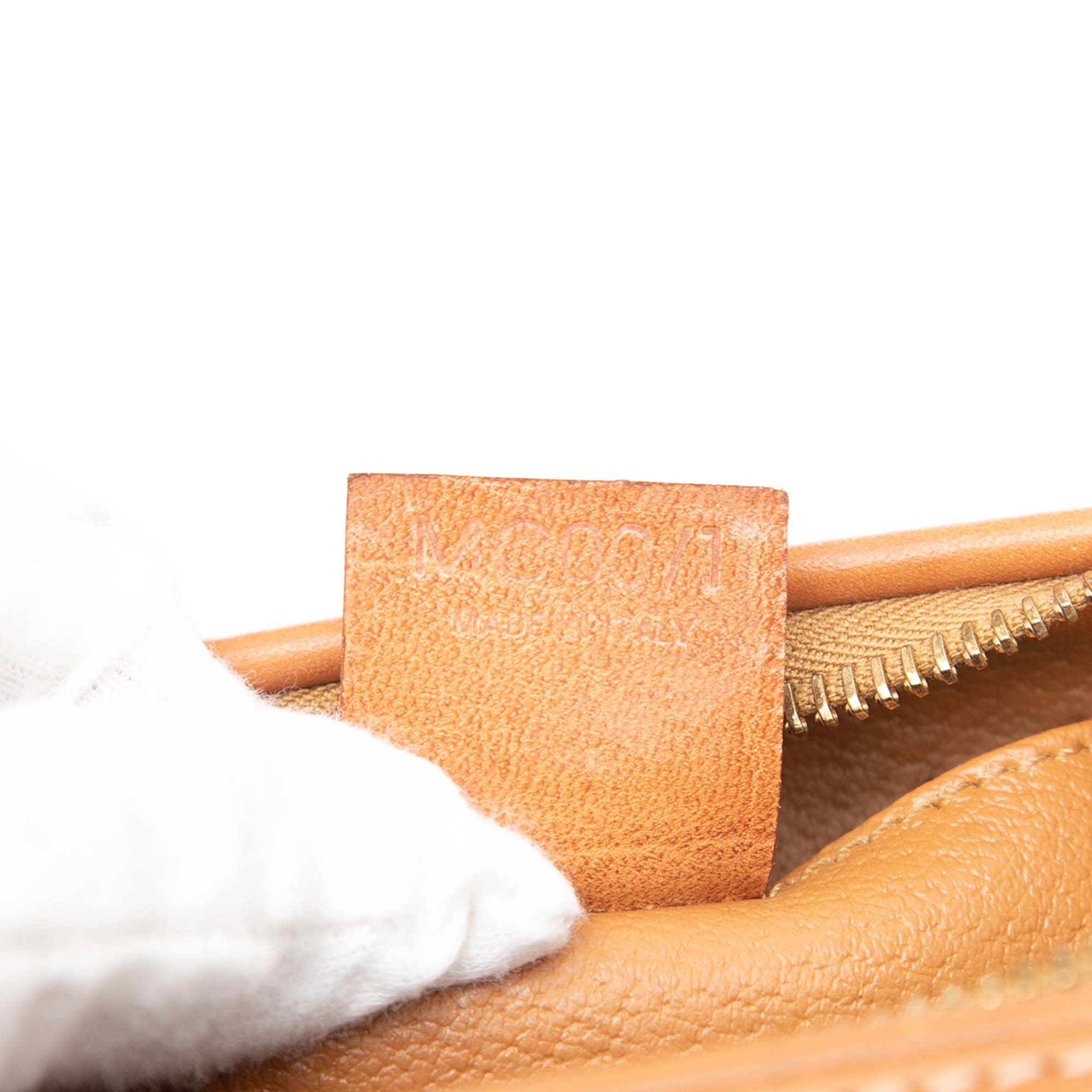 Macadam Coated Canvas Pouch - Image 6
