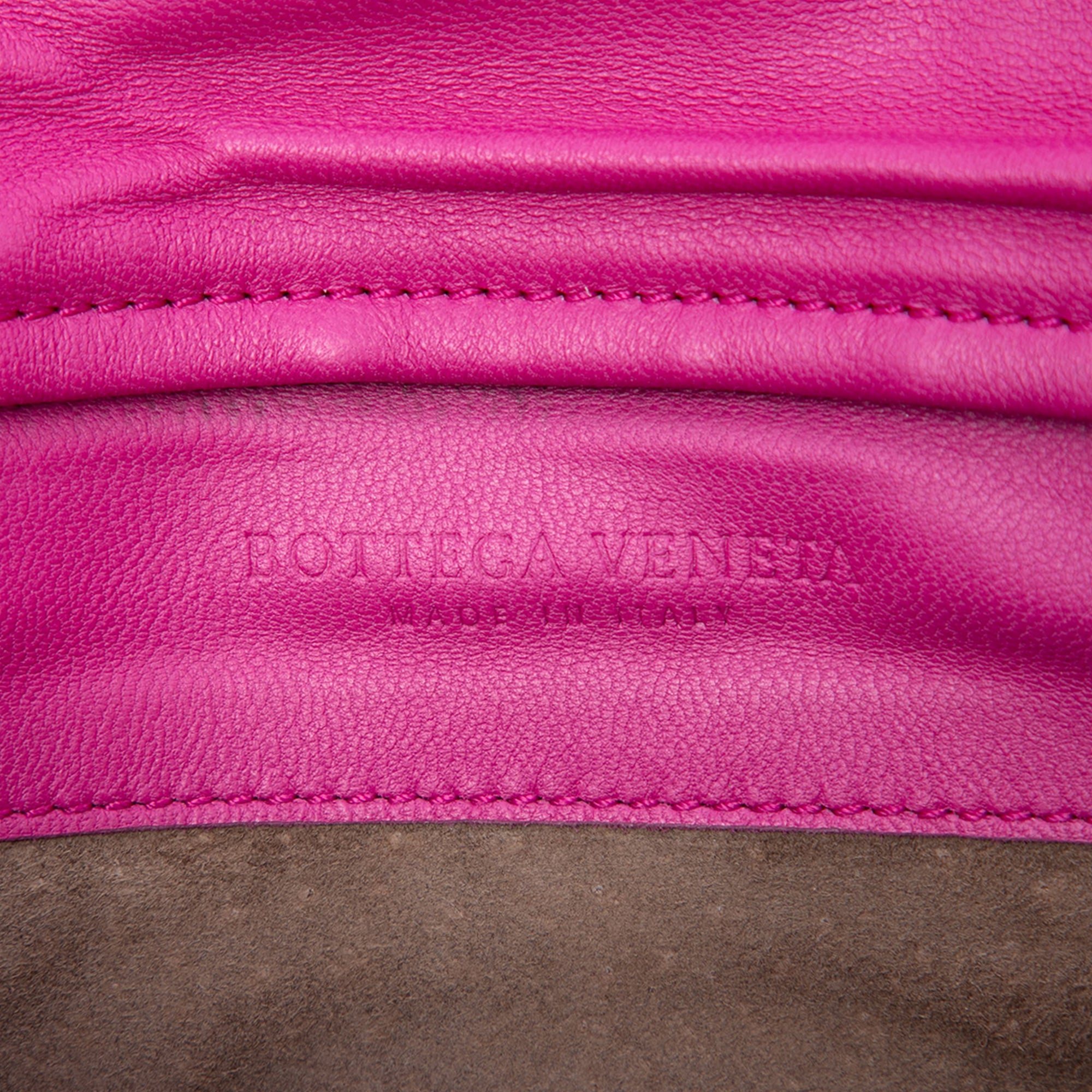 Nappa Intrecciato Turn Lock Clutch - Image 5